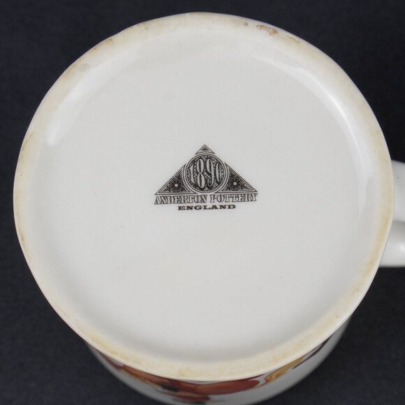 Anderton Pottery Mug Vintage Children's Nursery Rhyme Mug Equestrian Pony Motif - Picture 8 of 11